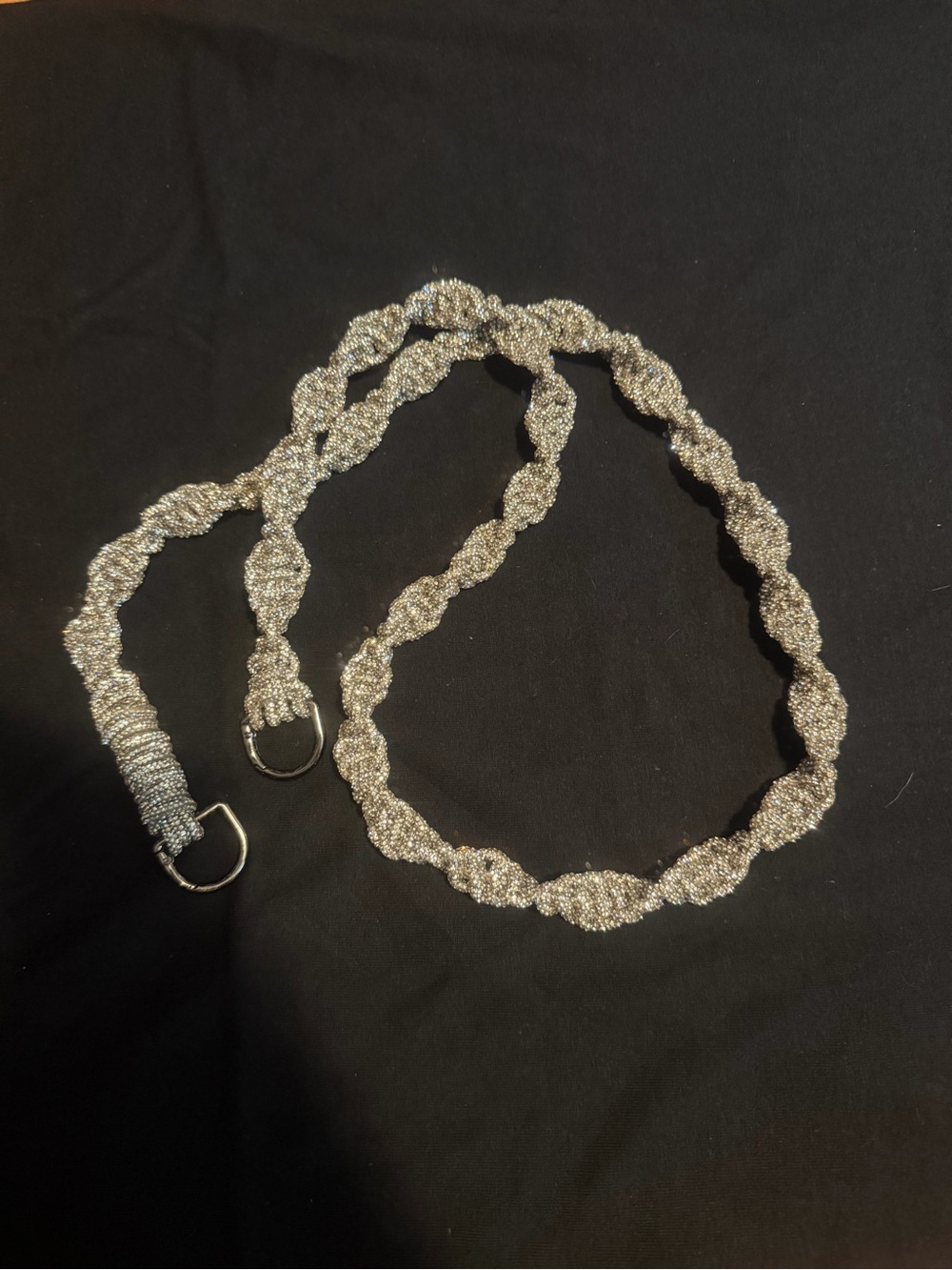 Sparkly purse strap